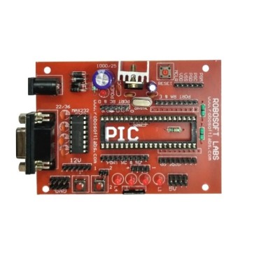 PIC 40PIN Development Board Mini (with MAX232 IC's )