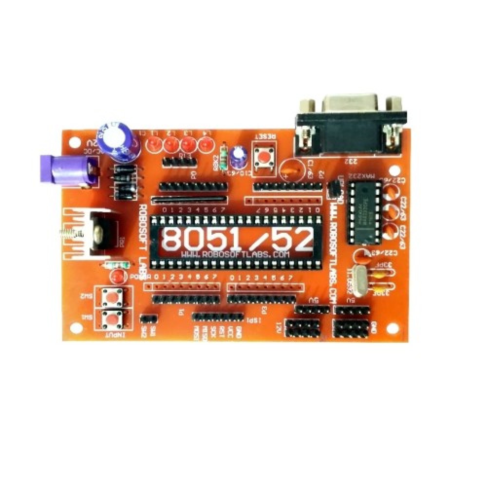 8051 / 8052 Development Board (with MAX232 IC's )