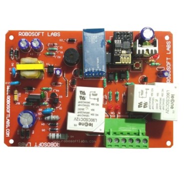 E-SwitchON 2 CH 30A Bluetooth / Wifi Wireless Switch For Home Automation Android / Smartphone