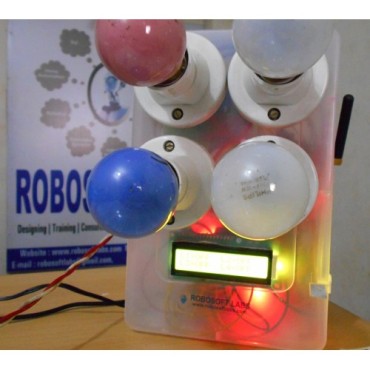SMS ( MSG ) Based Wireless Home Automation i.e. Lights/Fans On/Off PROJECT KIT  (FULLY ASSEMBLED)