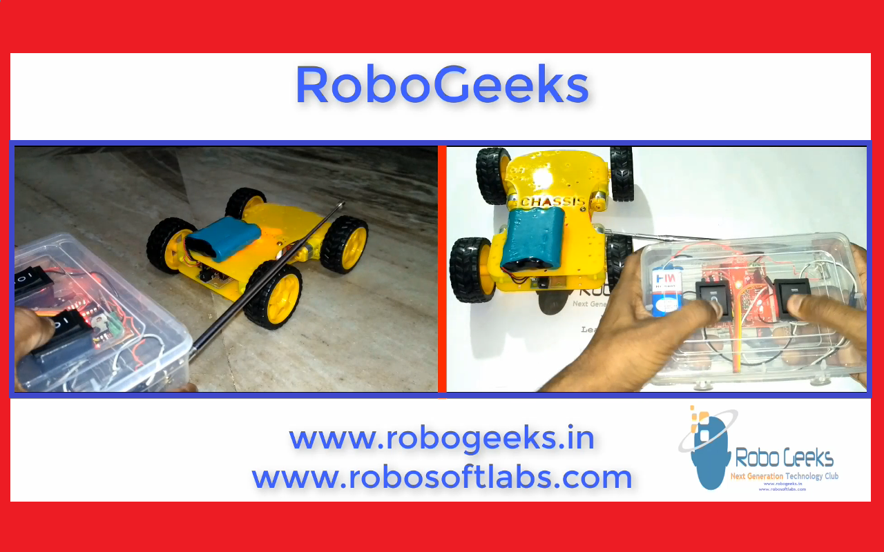 How to Make a Remote Control car Robot at home