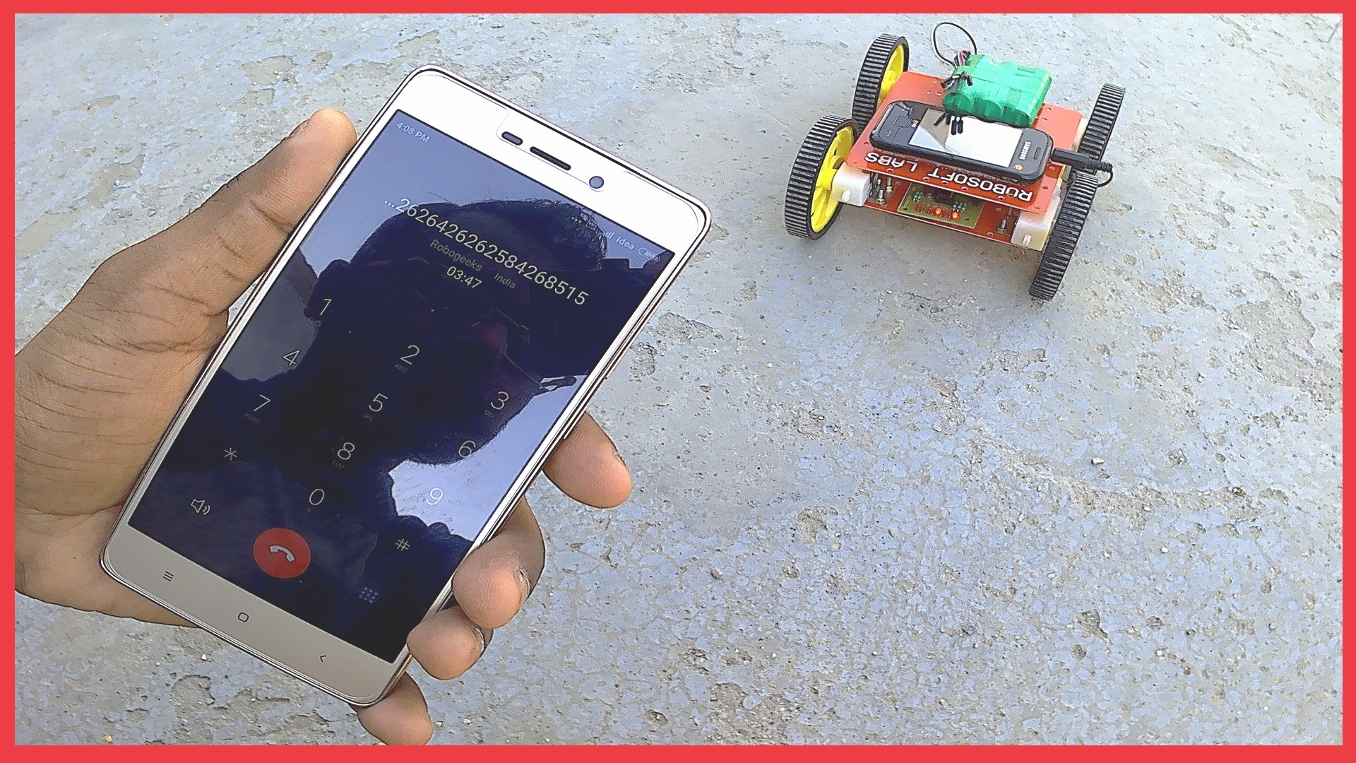 how to make a mobile controlled robot dtmf arduino from anywhere robogeeks